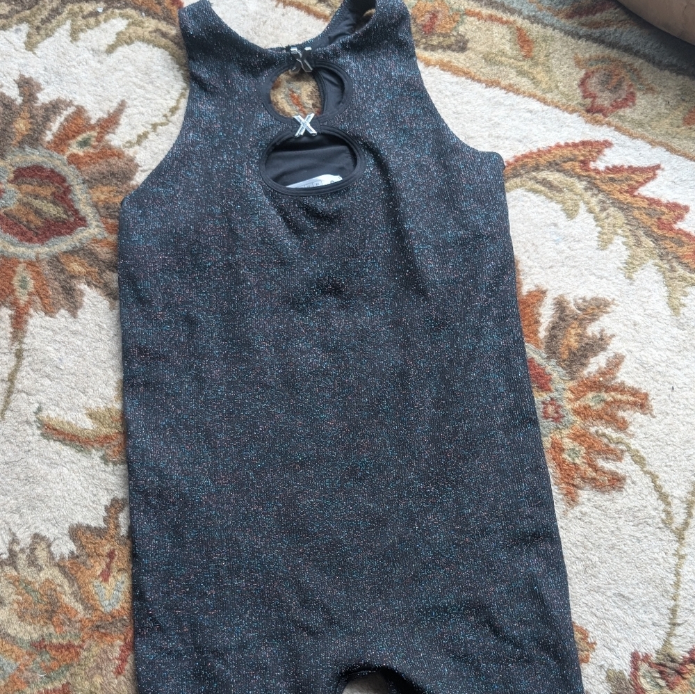 Sparkly Savage X Fenty Tank Romper Perfect For Swifties Or Coachella Lovers!!